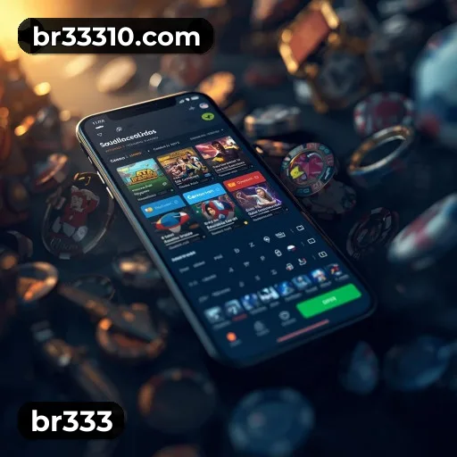 Aplicativo móvel br333 para iOS e Android